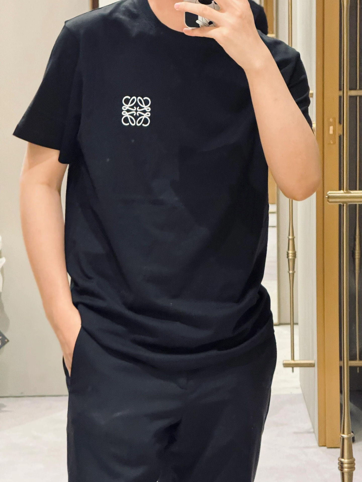 Loewe 로에베 로고 기본 반팔 티셔츠 (남녀공용) +2color