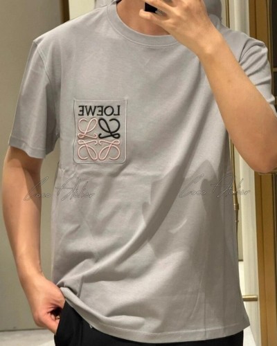Loewe 로에베 로고 포켓 기본 반팔 티셔츠 (남녀공용) +2color