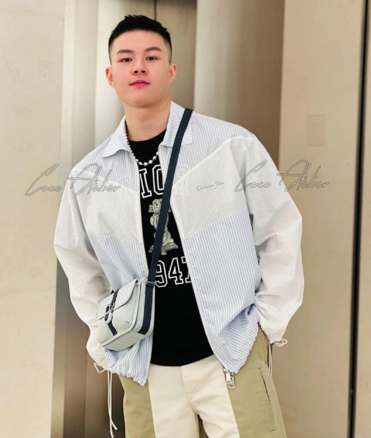 Dior 디올 스트라이프 오블리크(Oblique) 프린팅 자켓 (남녀공용)