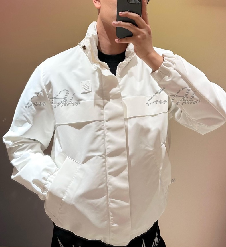 Louis Vuitton 루이비통 화이트 테크 집업 자켓 (남녀공용)