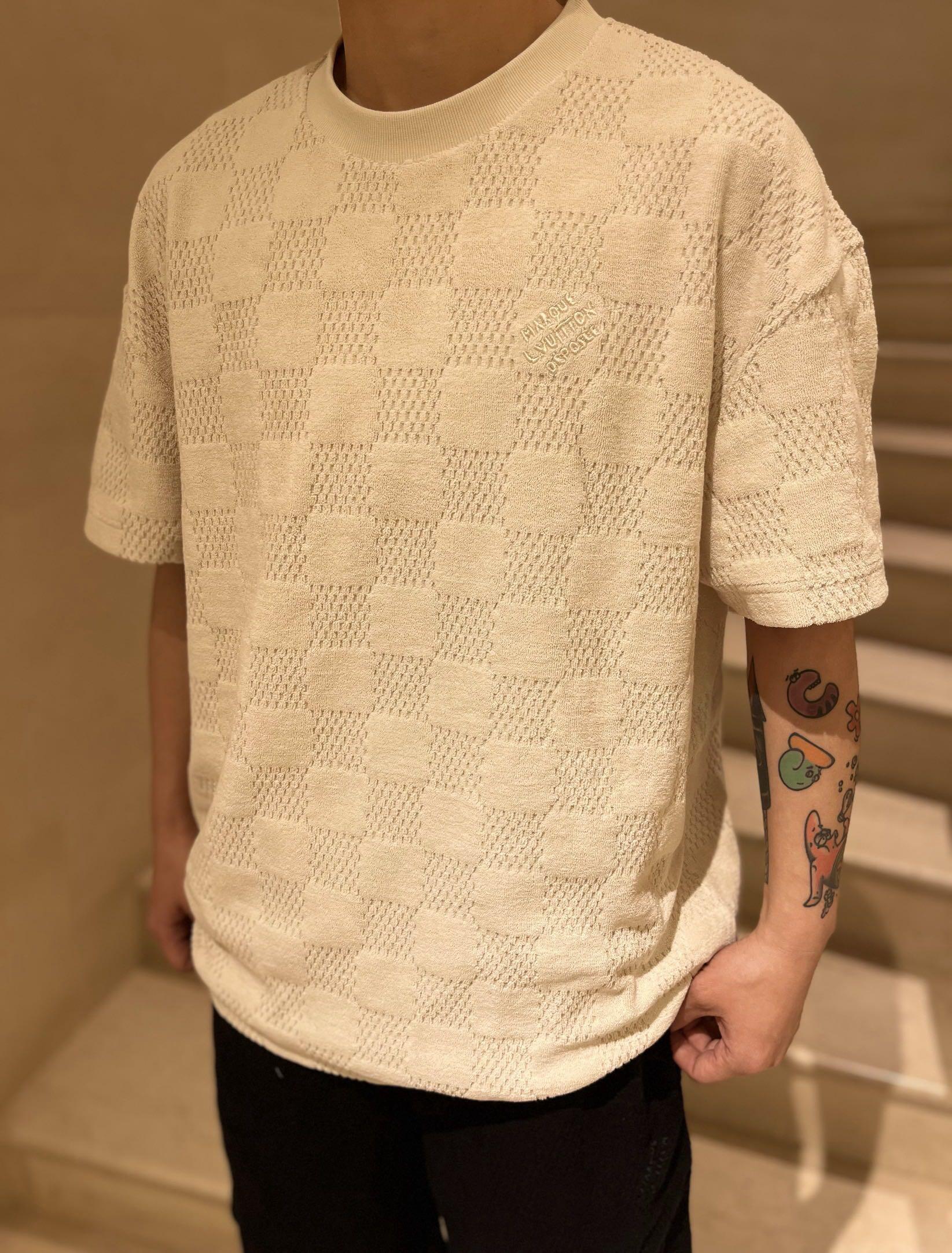 Louis Vuitton 루이 비통 데미에(Damier) 테리 짜임 티셔츠 (남녀공용)