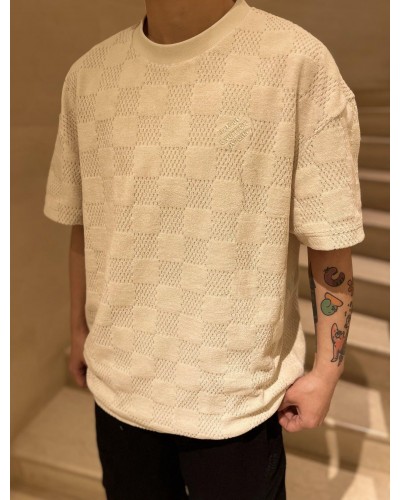 Louis Vuitton 루이 비통 데미에(Damier) 테리 짜임 티셔츠 (남녀공용)