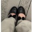 CHANEL 샤넬 투톤 스웨이드 슬링백 & 플랫