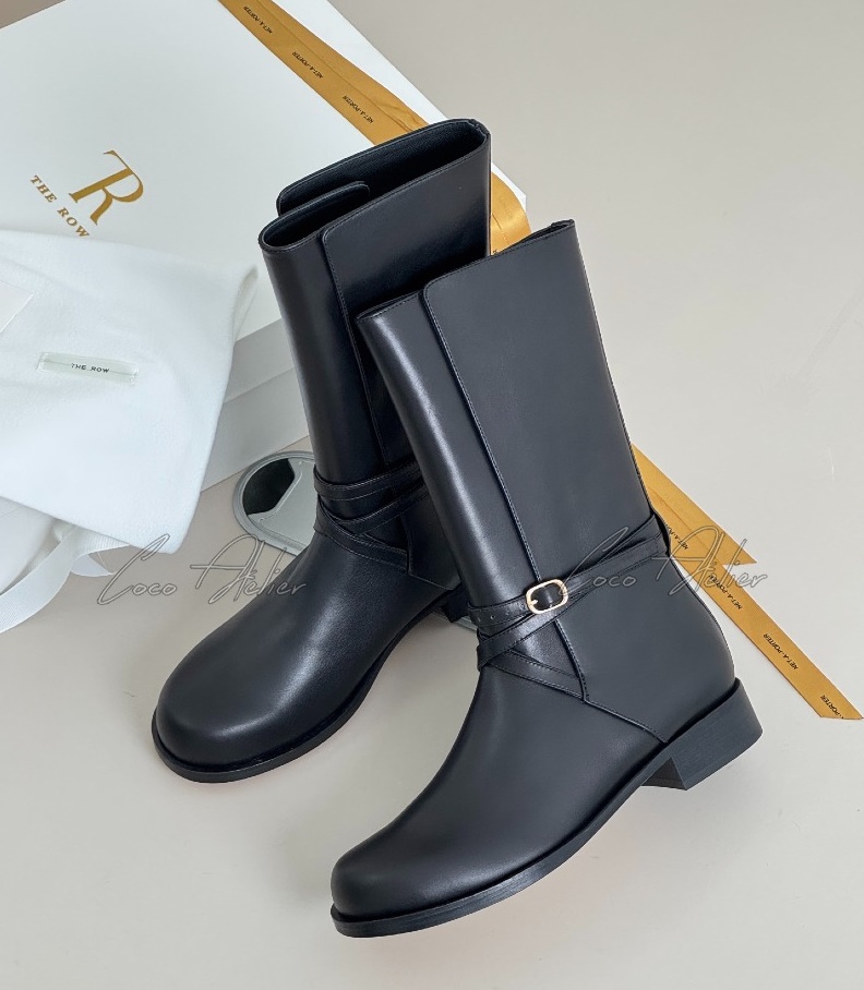 THE ROW 더로우 앵클 부츠