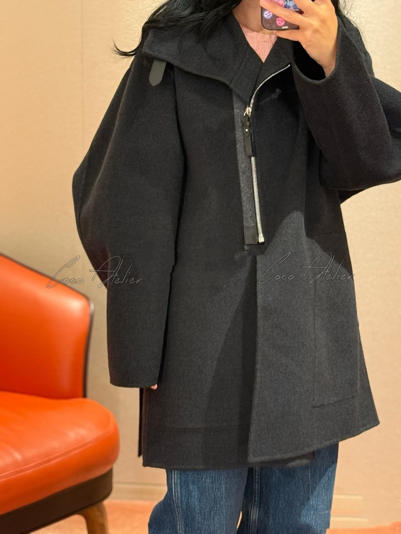 HERMES 에르메스 하프 코트