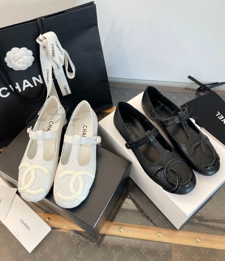 CHANEL 샤넬 깜봉 메리제인 (+2color)