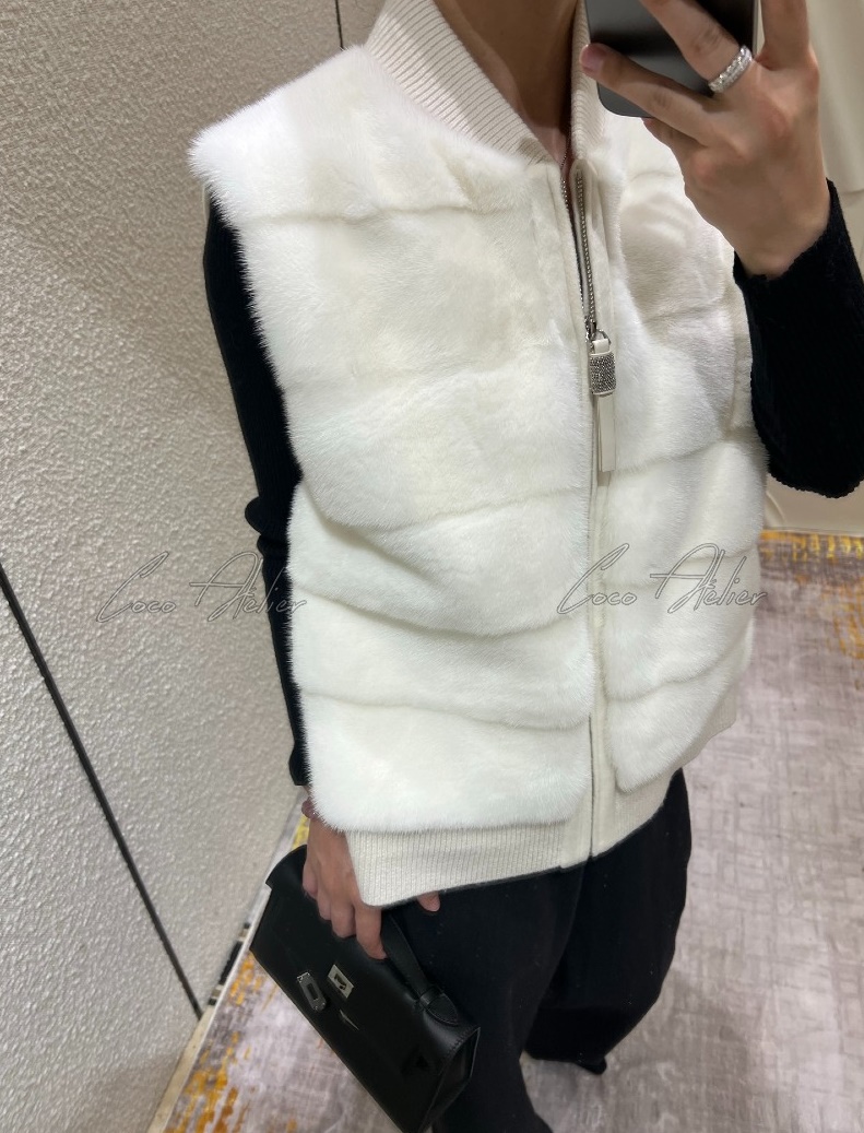 BC 브루넬로 쿠치넬리 밍크 캐시미어 베스트 (+2color)