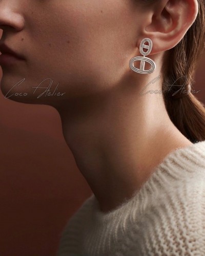 HERMES 에르메스 귀걸이