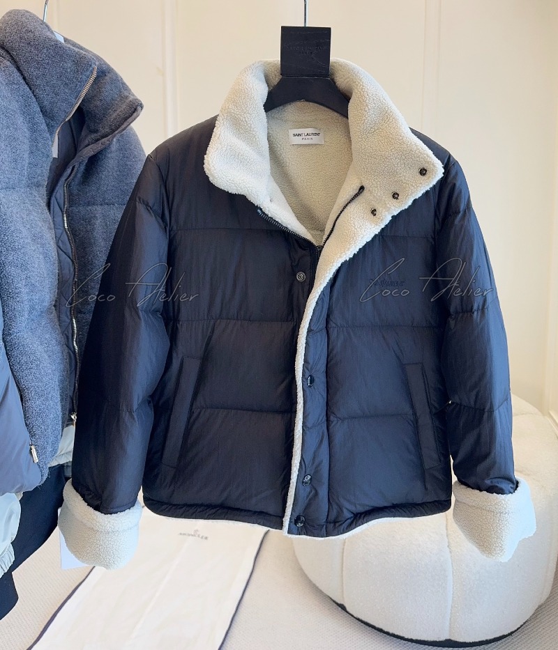 YSL 생로랑 시어링 자켓