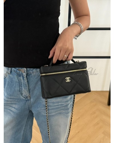 CHANEL 샤넬 탑 핸들백