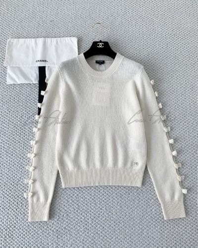 CHANEL 샤넬 리본 니트