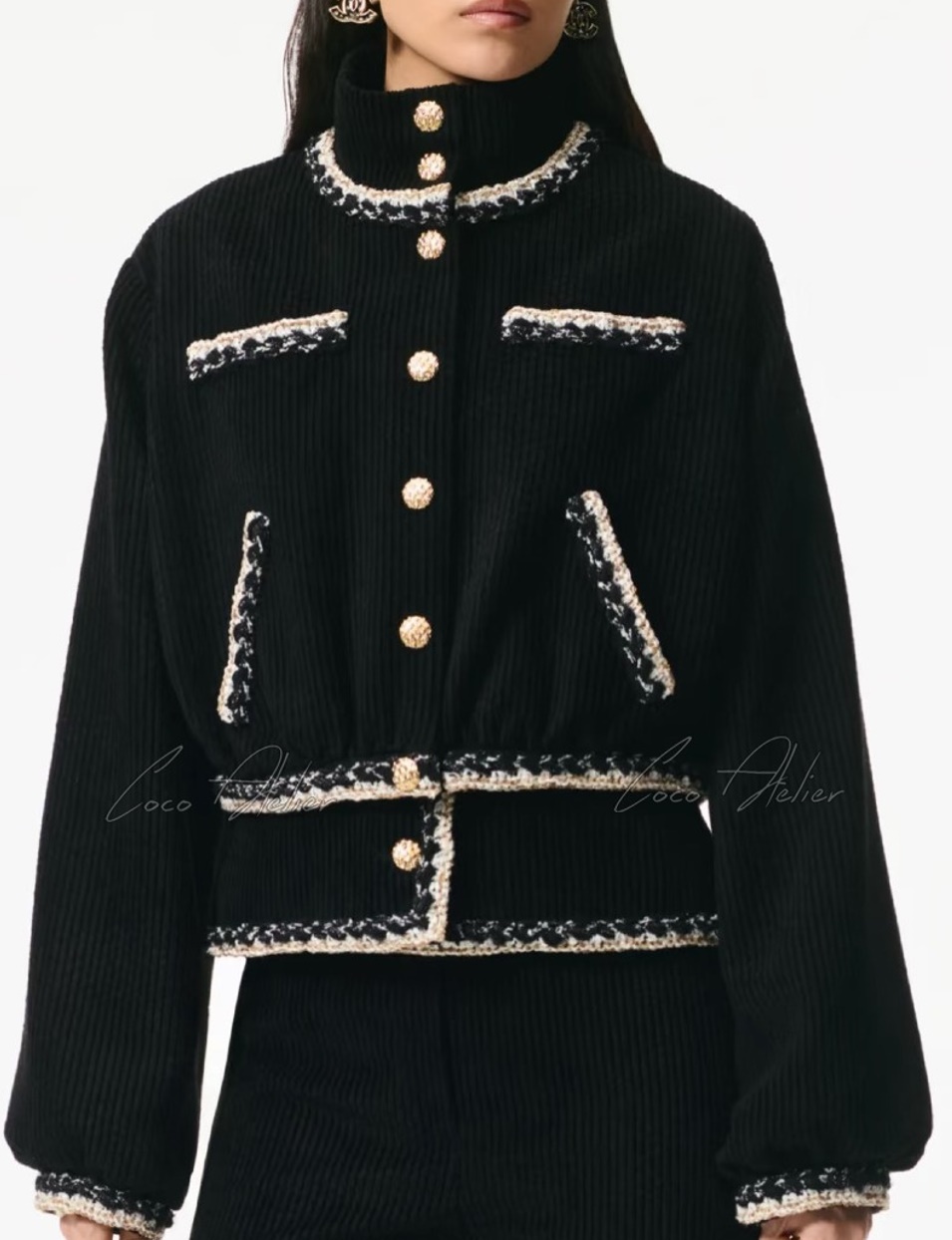 CHANEL 샤넬 트위드 자켓