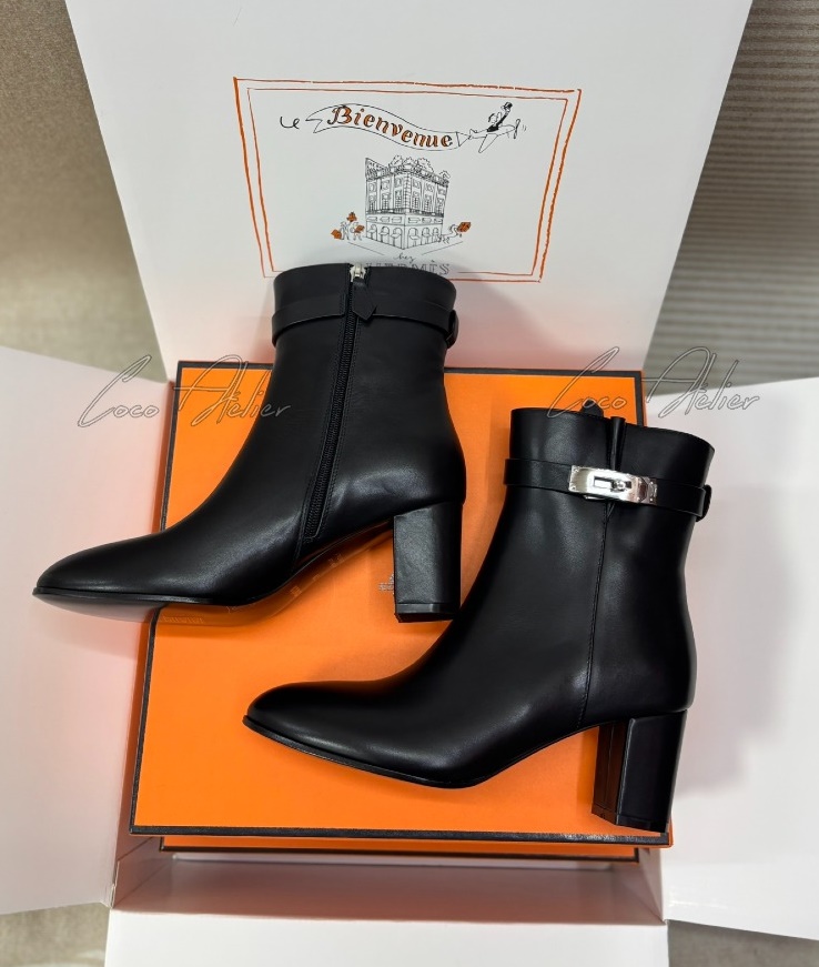 HEREMS 에르메스 앵클 부츠(+handmade)