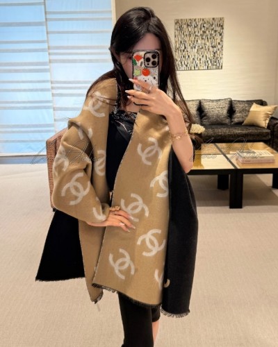 CHANEL 샤넬  리버시블 머플러