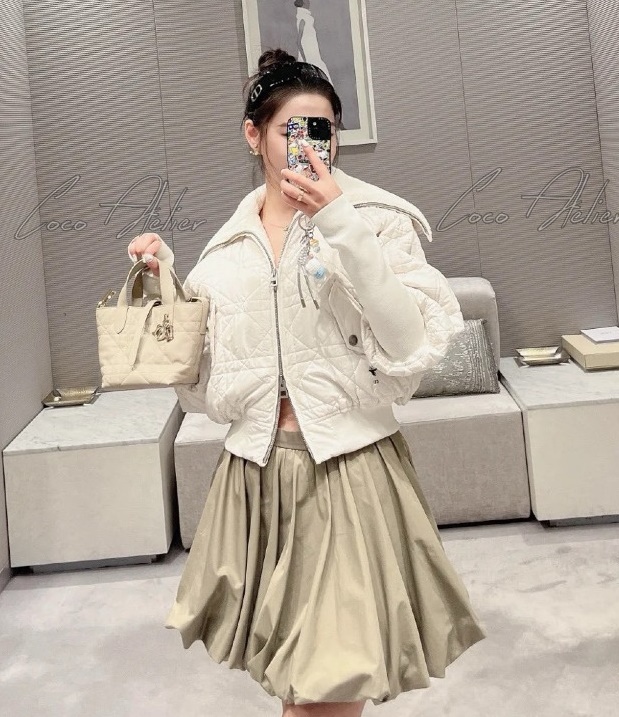 Dior 디올 까나쥬 시어링 자켓