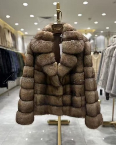 러시안 소볼 세이블 자켓