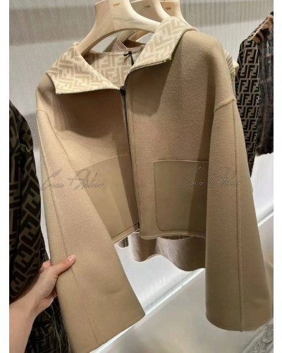 FENDI 펜디 리버시블 후드 자켓