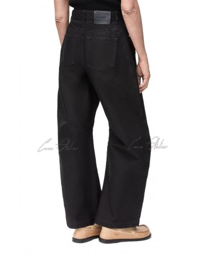 black denim pants