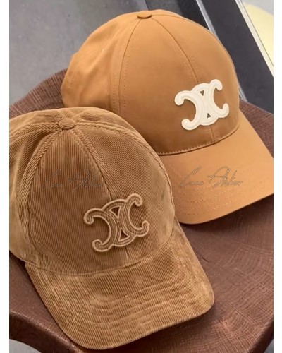 Corduroy ball cap