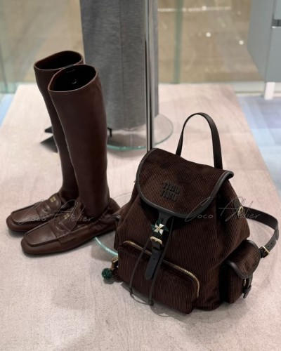Corduroy BackPack (+3color )