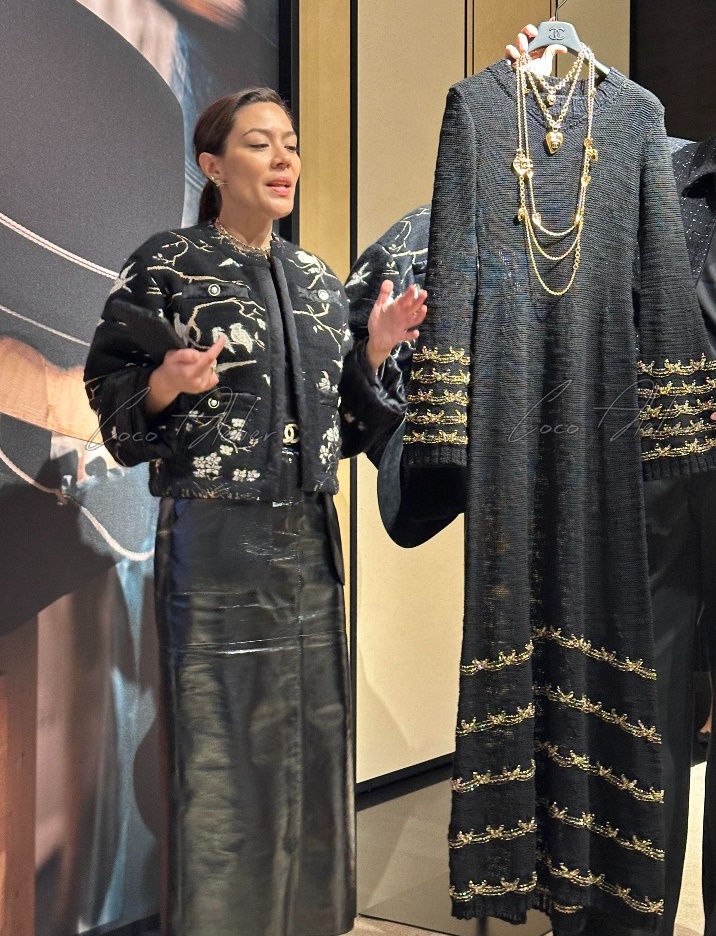 embroidered cashmere jacket