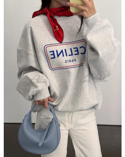 Melange Cotton Sweatshirt