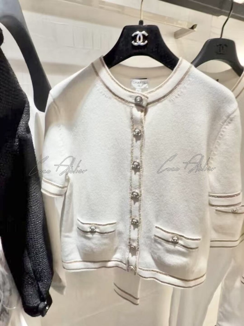 short-sleeved cardigan