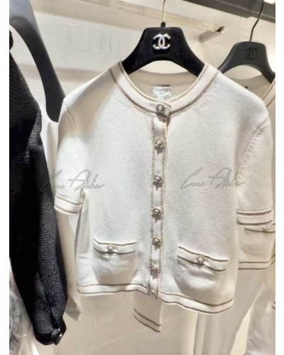 short-sleeved cardigan