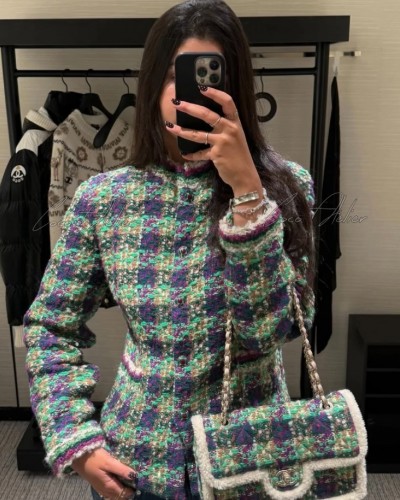 coco neige tweed jacket