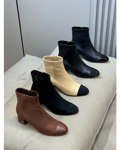 CHANEL 샤넬 앵클 부츠