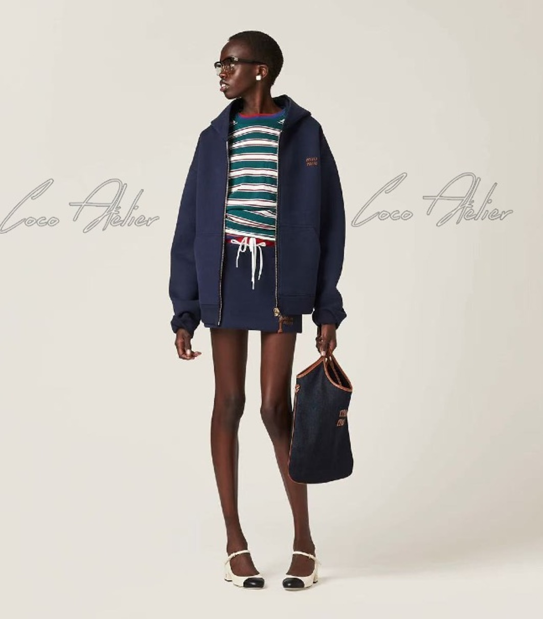 Over Hooded Zip-Up (+2color)