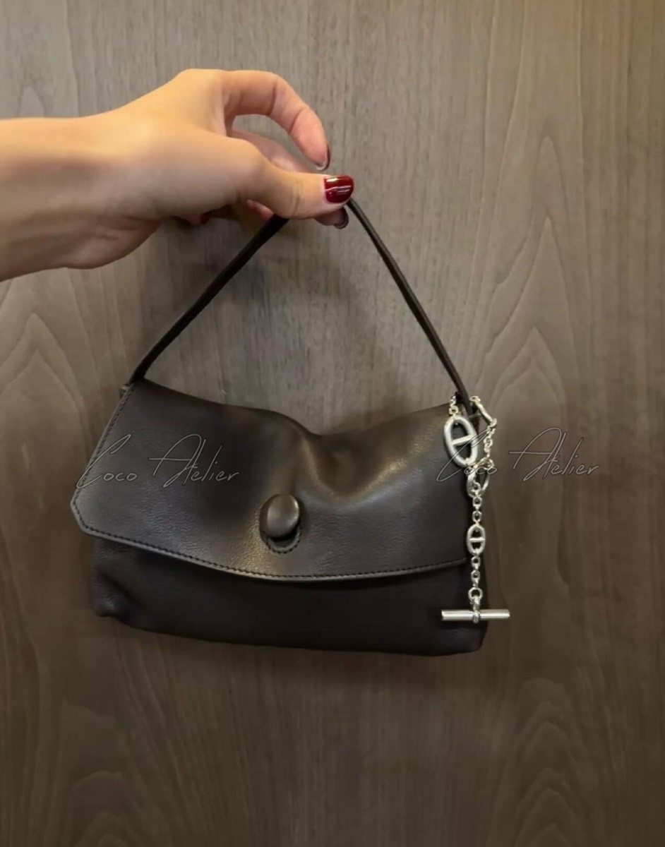 Marcel Tote Bag Grain Leather