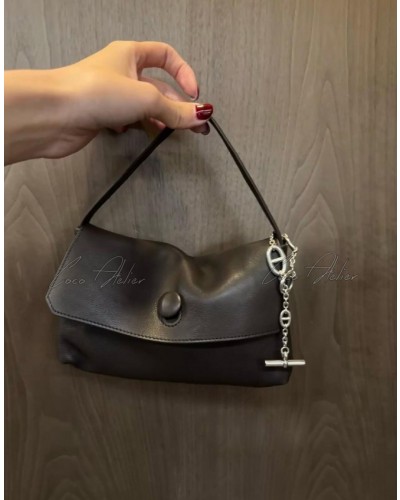 Marcel Tote Bag Grain Leather