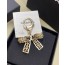 pearl ribbon keyring