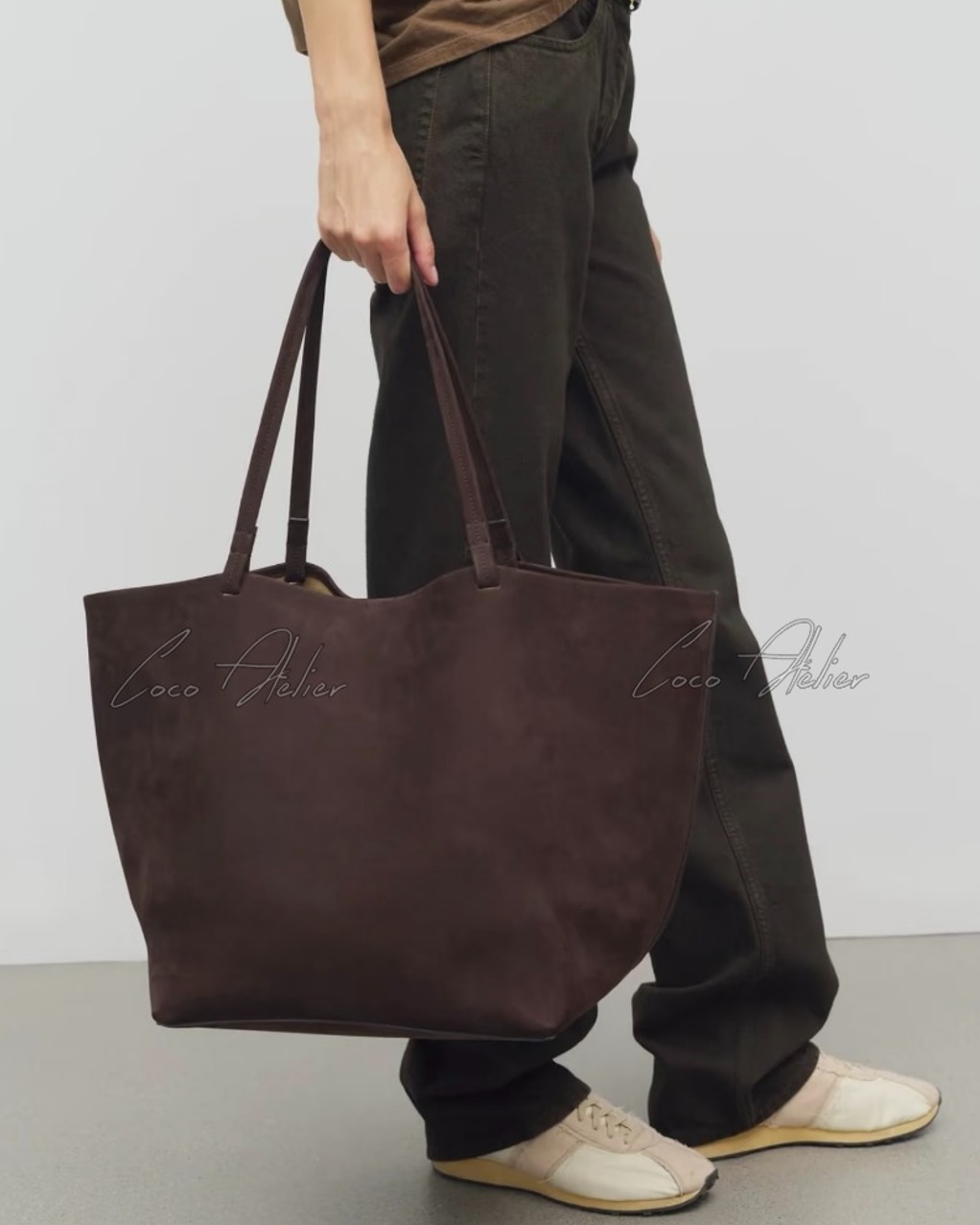 Suede Park Tote bag 