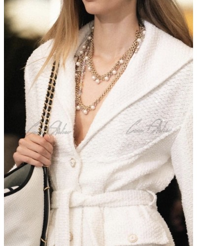 chain pearl necklace