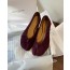 MM6 Tabi Suede Flat