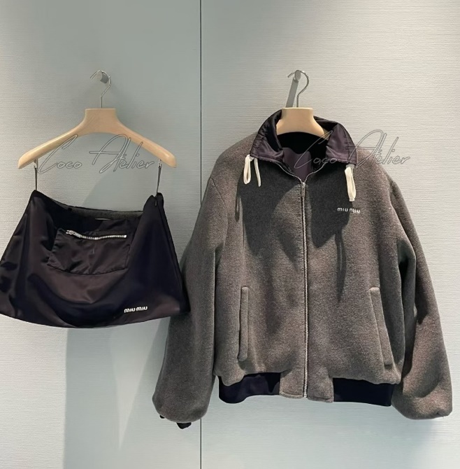 reversible fleece zip-up(+2color)