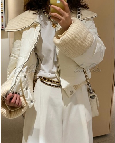 Vintage Coco padded jacket