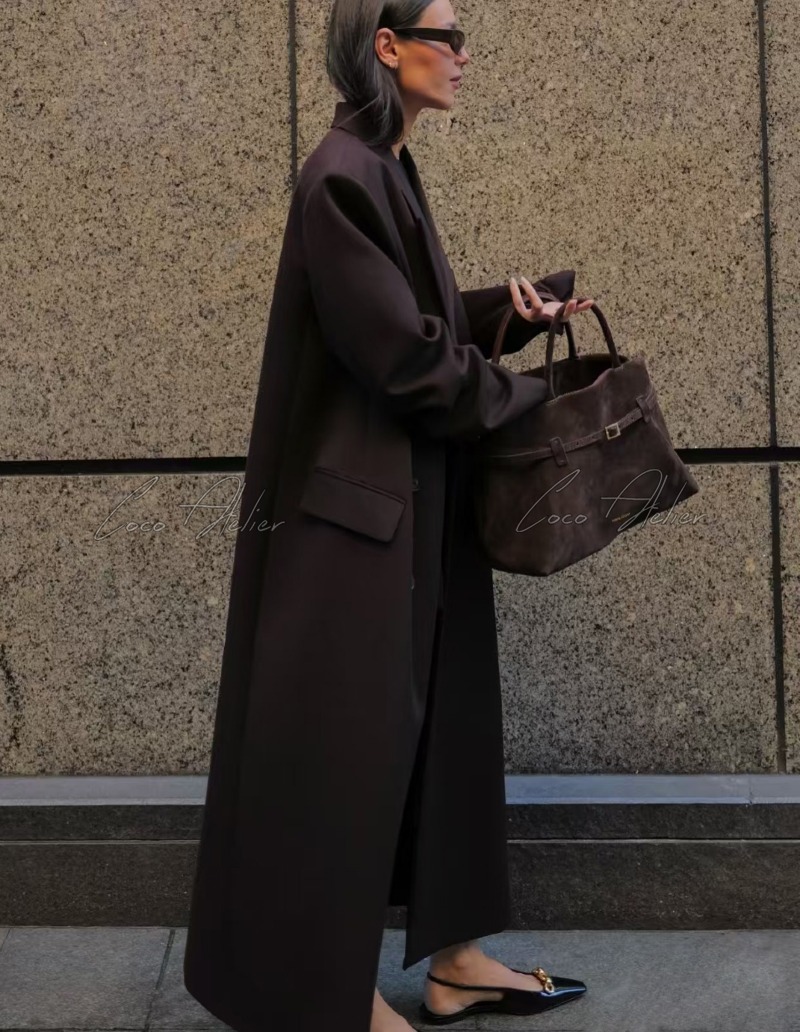 Brown long coat
