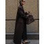 Brown long coat