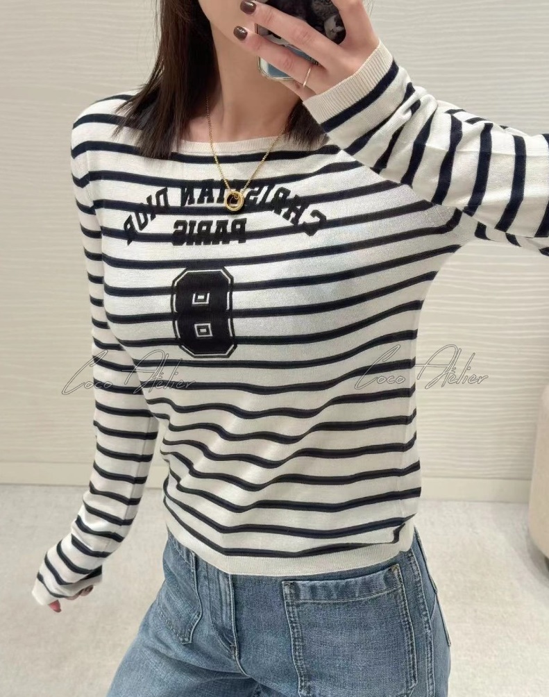 Stripe number 8 knit