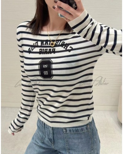 Stripe number 8 knit