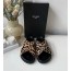 Leopard sandals
