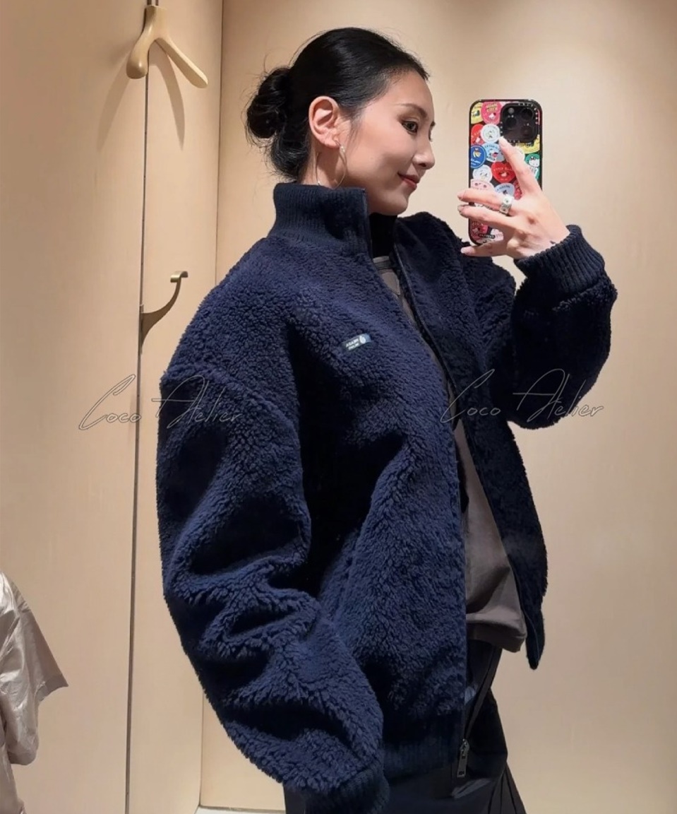 Fleece zip-up (+2color)