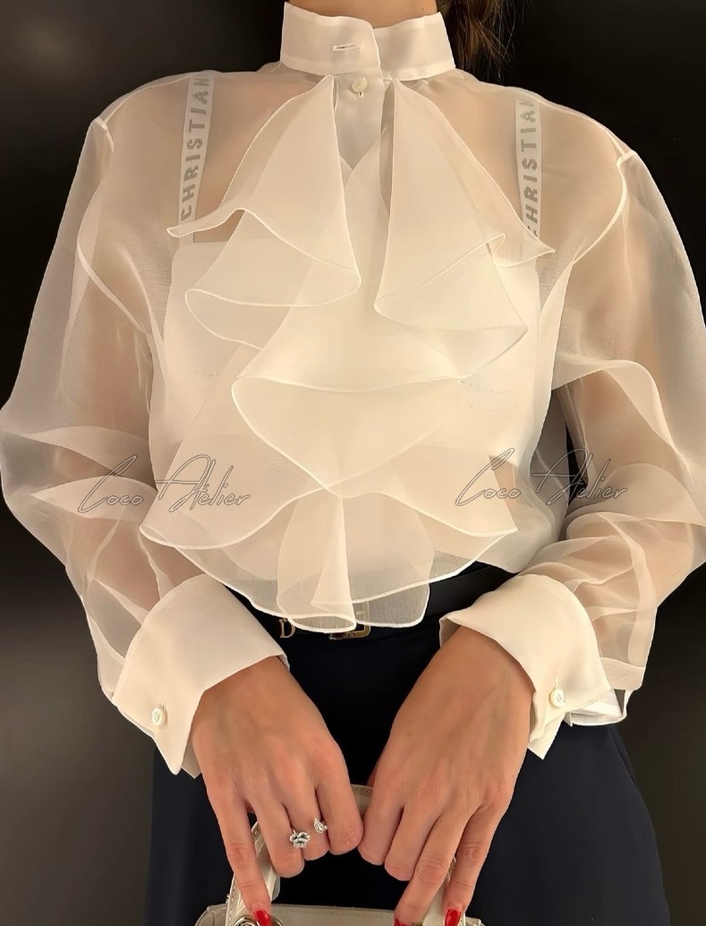 See-through blouse