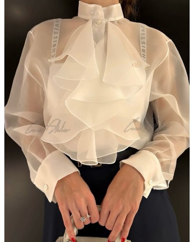 See-through blouse