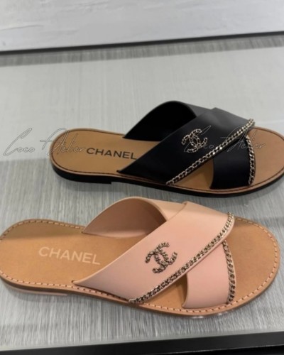Diagonal cc sandals (+2color)