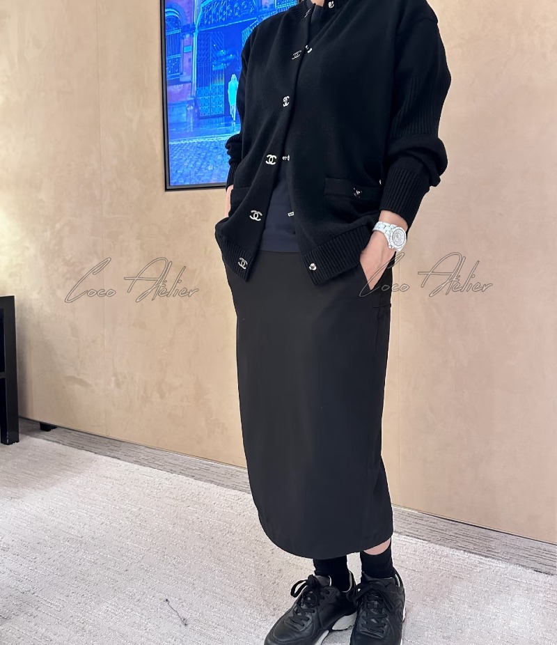 Cashmere cc cardigan