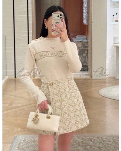 cashmere shoulder button knit